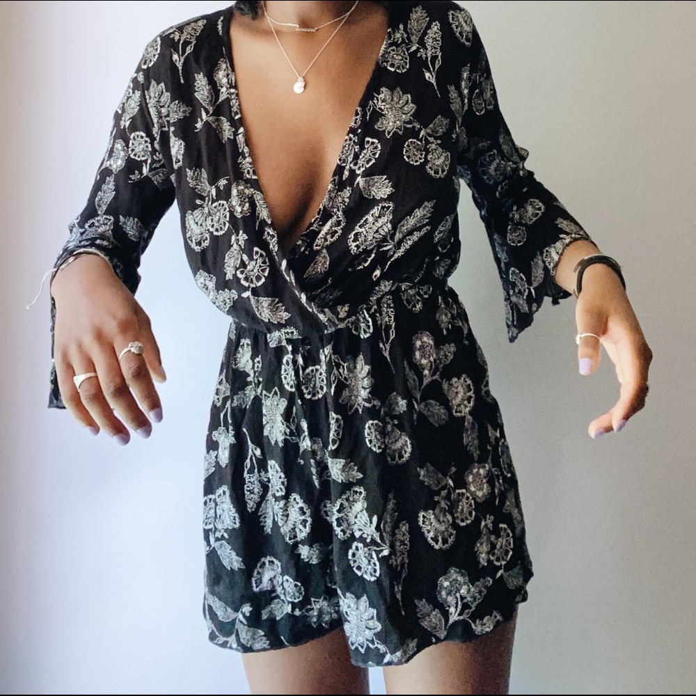 black romper